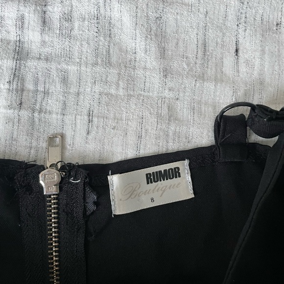 Black Boho Part Crocheted LF, Coachella Festival Crop Top - Picture 6 of 6